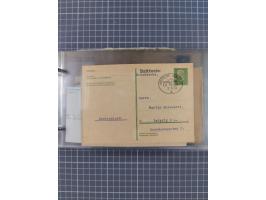 1897/1934, Sammlung “DSP LINIE BREMEN-LA PLATA” mit ca. 135 Briefen, Karten und GSK mit diversen Unterscheidungs-Buchstaben, 