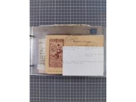 1897/1934, Sammlung “DSP LINIE BREMEN-LA PLATA” mit ca. 135 Briefen, Karten und GSK mit diversen Unterscheidungs-Buchstaben, 