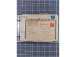 1897/1934, Sammlung “DSP LINIE BREMEN-LA PLATA” mit ca. 135 Briefen, Karten und GSK mit diversen Unterscheidungs-Buchstaben, 