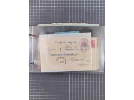 1897/1934, Sammlung “DSP LINIE BREMEN-LA PLATA” mit ca. 135 Briefen, Karten und GSK mit diversen Unterscheidungs-Buchstaben, 