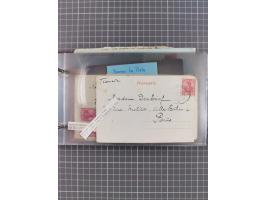 1897/1934, Sammlung “DSP LINIE BREMEN-LA PLATA” mit ca. 135 Briefen, Karten und GSK mit diversen Unterscheidungs-Buchstaben, 