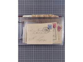 1897/1934, Sammlung “DSP LINIE BREMEN-LA PLATA” mit ca. 135 Briefen, Karten und GSK mit diversen Unterscheidungs-Buchstaben, 