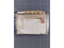 1897/1934, Sammlung “DSP LINIE BREMEN-LA PLATA” mit ca. 135 Briefen, Karten und GSK mit diversen Unterscheidungs-Buchstaben, 