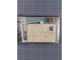 1897/1934, Sammlung “DSP LINIE BREMEN-LA PLATA” mit ca. 135 Briefen, Karten und GSK mit diversen Unterscheidungs-Buchstaben, 