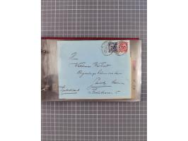 1897/1934, Sammlung “DSP LINIE BREMEN-LA PLATA” mit ca. 135 Briefen, Karten und GSK mit diversen Unterscheidungs-Buchstaben, 