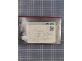 1897/1934, Sammlung “DSP LINIE BREMEN-LA PLATA” mit ca. 135 Briefen, Karten und GSK mit diversen Unterscheidungs-Buchstaben, 