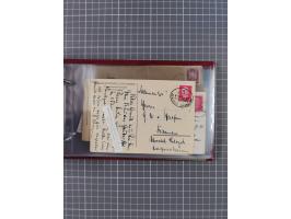 1897/1934, Sammlung “DSP LINIE BREMEN-LA PLATA” mit ca. 135 Briefen, Karten und GSK mit diversen Unterscheidungs-Buchstaben, 