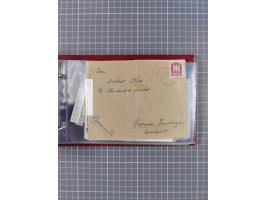 1897/1934, Sammlung “DSP LINIE BREMEN-LA PLATA” mit ca. 135 Briefen, Karten und GSK mit diversen Unterscheidungs-Buchstaben, 