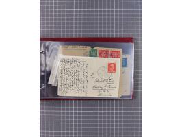 1897/1934, Sammlung “DSP LINIE BREMEN-LA PLATA” mit ca. 135 Briefen, Karten und GSK mit diversen Unterscheidungs-Buchstaben, 