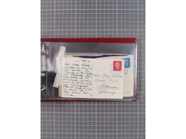 1897/1934, Sammlung “DSP LINIE BREMEN-LA PLATA” mit ca. 135 Briefen, Karten und GSK mit diversen Unterscheidungs-Buchstaben, 