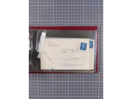 1897/1934, Sammlung “DSP LINIE BREMEN-LA PLATA” mit ca. 135 Briefen, Karten und GSK mit diversen Unterscheidungs-Buchstaben, 