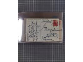 1897/1934, Sammlung “DSP LINIE BREMEN-LA PLATA” mit ca. 135 Briefen, Karten und GSK mit diversen Unterscheidungs-Buchstaben, 