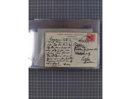 1897/1934, Sammlung “DSP LINIE BREMEN-LA PLATA” mit ca. 135 Briefen, Karten und GSK mit diversen Unterscheidungs-Buchstaben, 