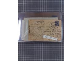 1897/1934, Sammlung “DSP LINIE BREMEN-LA PLATA” mit ca. 135 Briefen, Karten und GSK mit diversen Unterscheidungs-Buchstaben, 