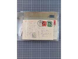 1897/1934, Sammlung “DSP LINIE BREMEN-LA PLATA” mit ca. 135 Briefen, Karten und GSK mit diversen Unterscheidungs-Buchstaben, 