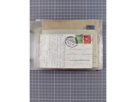 1897/1934, Sammlung “DSP LINIE BREMEN-LA PLATA” mit ca. 135 Briefen, Karten und GSK mit diversen Unterscheidungs-Buchstaben, 