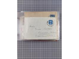 1897/1934, Sammlung “DSP LINIE BREMEN-LA PLATA” mit ca. 135 Briefen, Karten und GSK mit diversen Unterscheidungs-Buchstaben, 