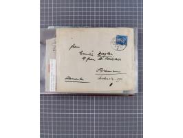 1897/1934, Sammlung “DSP LINIE BREMEN-LA PLATA” mit ca. 135 Briefen, Karten und GSK mit diversen Unterscheidungs-Buchstaben, 