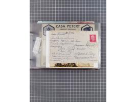 1897/1934, Sammlung “DSP LINIE BREMEN-LA PLATA” mit ca. 135 Briefen, Karten und GSK mit diversen Unterscheidungs-Buchstaben, 