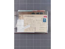 1897/1934, Sammlung “DSP LINIE BREMEN-LA PLATA” mit ca. 135 Briefen, Karten und GSK mit diversen Unterscheidungs-Buchstaben, 