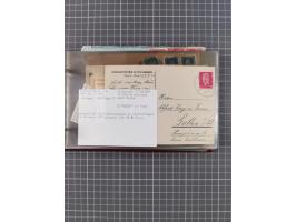 1897/1934, Sammlung “DSP LINIE BREMEN-LA PLATA” mit ca. 135 Briefen, Karten und GSK mit diversen Unterscheidungs-Buchstaben, 