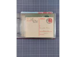 1897/1934, Sammlung “DSP LINIE BREMEN-LA PLATA” mit ca. 135 Briefen, Karten und GSK mit diversen Unterscheidungs-Buchstaben, 