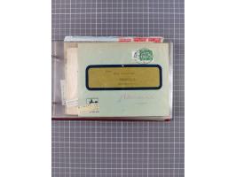 1897/1934, Sammlung “DSP LINIE BREMEN-LA PLATA” mit ca. 135 Briefen, Karten und GSK mit diversen Unterscheidungs-Buchstaben, 