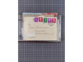 1897/1934, Sammlung “DSP LINIE BREMEN-LA PLATA” mit ca. 135 Briefen, Karten und GSK mit diversen Unterscheidungs-Buchstaben, 