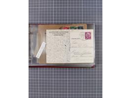 1897/1934, Sammlung “DSP LINIE BREMEN-LA PLATA” mit ca. 135 Briefen, Karten und GSK mit diversen Unterscheidungs-Buchstaben, 