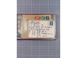 1897/1934, Sammlung “DSP LINIE BREMEN-LA PLATA” mit ca. 135 Briefen, Karten und GSK mit diversen Unterscheidungs-Buchstaben, 