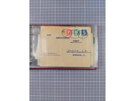 1897/1934, Sammlung “DSP LINIE BREMEN-LA PLATA” mit ca. 135 Briefen, Karten und GSK mit diversen Unterscheidungs-Buchstaben, 