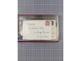 1897/1934, Sammlung “DSP LINIE BREMEN-LA PLATA” mit ca. 135 Briefen, Karten und GSK mit diversen Unterscheidungs-Buchstaben, 