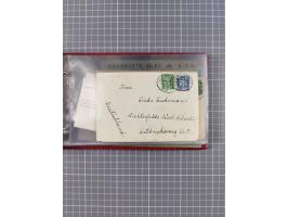 1897/1934, Sammlung “DSP LINIE BREMEN-LA PLATA” mit ca. 135 Briefen, Karten und GSK mit diversen Unterscheidungs-Buchstaben, 