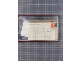 1897/1934, Sammlung “DSP LINIE BREMEN-LA PLATA” mit ca. 135 Briefen, Karten und GSK mit diversen Unterscheidungs-Buchstaben, 