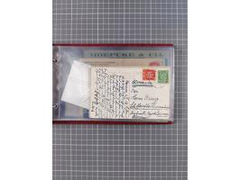 1897/1934, Sammlung “DSP LINIE BREMEN-LA PLATA” mit ca. 135 Briefen, Karten und GSK mit diversen Unterscheidungs-Buchstaben, 