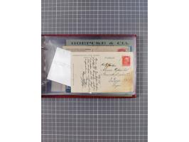 1897/1934, Sammlung “DSP LINIE BREMEN-LA PLATA” mit ca. 135 Briefen, Karten und GSK mit diversen Unterscheidungs-Buchstaben, 