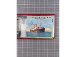 1897/1934, Sammlung “DSP LINIE BREMEN-LA PLATA” mit ca. 135 Briefen, Karten und GSK mit diversen Unterscheidungs-Buchstaben, 