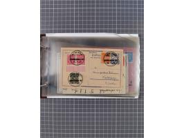 1923/35, Sammlung “DSP HAMBURG-AMERIKA-LINIE” (Segment-Stempel) mit ca. 35 Briefen, Karten und GSK, dabei drei Belege aus der