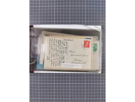 1923/35, Sammlung “DSP HAMBURG-AMERIKA-LINIE” (Segment-Stempel) mit ca. 35 Briefen, Karten und GSK, dabei drei Belege aus der