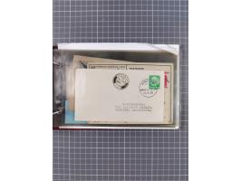 1923/35, Sammlung “DSP HAMBURG-AMERIKA-LINIE” (Segment-Stempel) mit ca. 35 Briefen, Karten und GSK, dabei drei Belege aus der