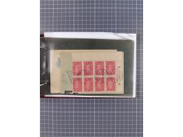 1923/35, Sammlung “DSP HAMBURG-AMERIKA-LINIE” (Segment-Stempel) mit ca. 35 Briefen, Karten und GSK, dabei drei Belege aus der