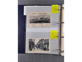 China und Kiautschou, interessante Sammlung “DSP SHANGHAI-TIENTSIN” mit 19 Briefen, Karten und GSK, meist aus dem Bedarf, dab