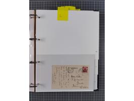 China und Kiautschou, interessante Sammlung “DSP SHANGHAI-TIENTSIN” mit 19 Briefen, Karten und GSK, meist aus dem Bedarf, dab