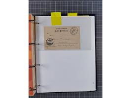 China und Kiautschou, interessante Sammlung “DSP SHANGHAI-TIENTSIN” mit 19 Briefen, Karten und GSK, meist aus dem Bedarf, dab