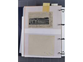 China und Kiautschou, interessante Sammlung “DSP SHANGHAI-TIENTSIN” mit 19 Briefen, Karten und GSK, meist aus dem Bedarf, dab