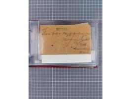 1846/77, 40 Briefe von bzw. in die USA mit Transit über Bremen bzw. nach Bremen adressiert, dabei viele verschiedene Tax- und