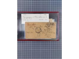 1846/77, 40 Briefe von bzw. in die USA mit Transit über Bremen bzw. nach Bremen adressiert, dabei viele verschiedene Tax- und