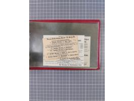 1846/77, 40 Briefe von bzw. in die USA mit Transit über Bremen bzw. nach Bremen adressiert, dabei viele verschiedene Tax- und