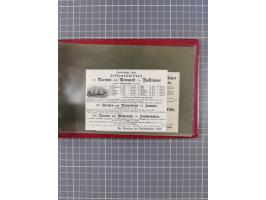 1846/77, 40 Briefe von bzw. in die USA mit Transit über Bremen bzw. nach Bremen adressiert, dabei viele verschiedene Tax- und
