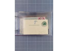 1906/33, Sammlung “DSP LINIE BREMEN-NEW YORK a-h” mit ca. 60 Briefen, Karten und GSK, dabei u.a. Ozean-Briefumschlag 1932 und